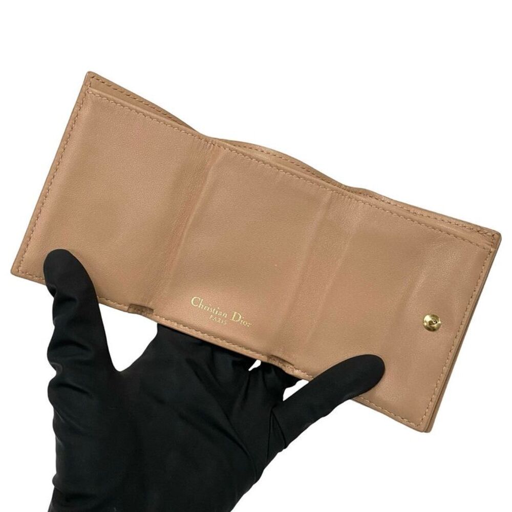 Christian Dior Leather Trifold Wallet - Picture 8 of 10